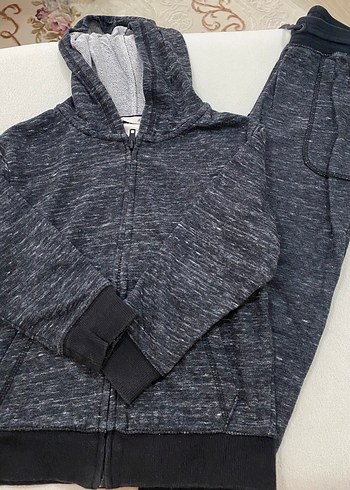 H&M Kapüşonlu Fermuarlı Erkek çocuk Eşofman Takımı - Görsel 3