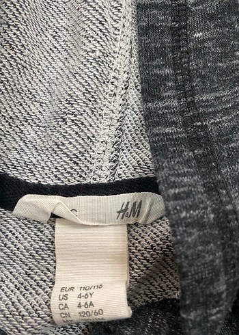 H&M Kapüşonlu Fermuarlı Erkek çocuk Eşofman Takımı - Görsel 4