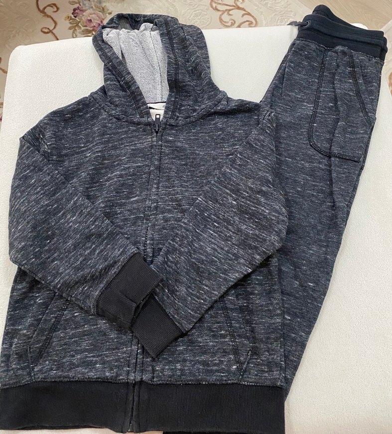 H&M Kapüşonlu Fermuarlı Erkek çocuk Eşofman Takımı - Görsel 3