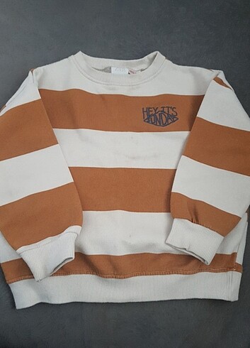 Zara 2 -3 yaş erkek sweatshirt