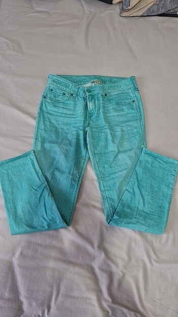 32 Beden #JACOB COHEN#PANTOLON#YEŞIL#HANDMADE#JEAN