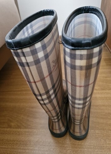 Burberry#orginal#yağmur çızmesi#kendi orginal deseni