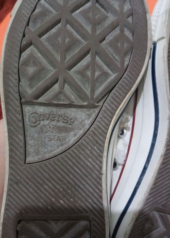 36 Beden beyaz Renk Converse Beyaz Kadın Ayakkabı Orijinal