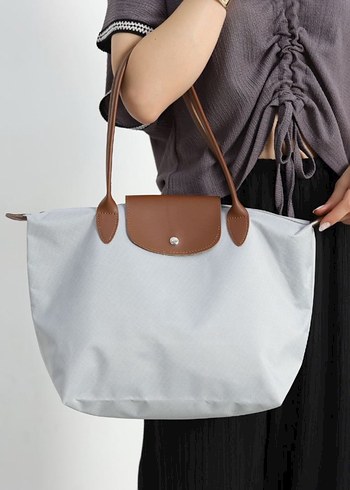 Gri Longchamp Çanta