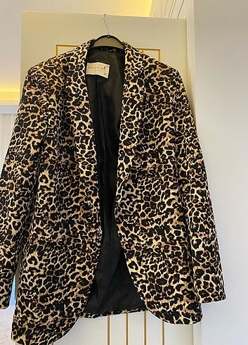 Leopar blazer 