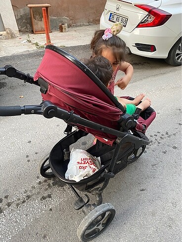 Diğer Beden bordo Renk Bebek arabası