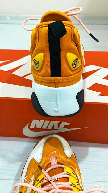 35 Beden sarı Renk Nike 35,5