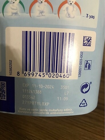 Diğer Aptamil bebek sütü 0-6 ay 800g