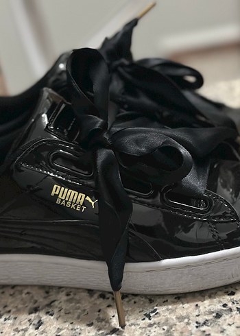 Puma Siyah Parlak Kadın Puma Ayakkabı