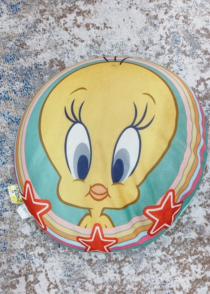 Boncuk dolgulu kırlent - Görsel 2