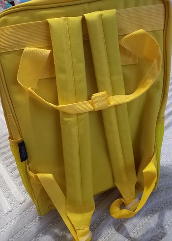 Baby&Mom Sarı Baskılı Bebek Çantası - Görsel 3