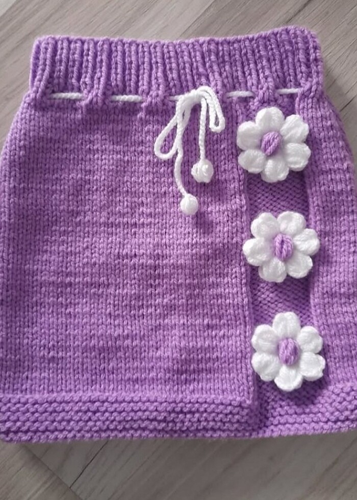 Kiz cocuk yelek etek takım - Görsel 2