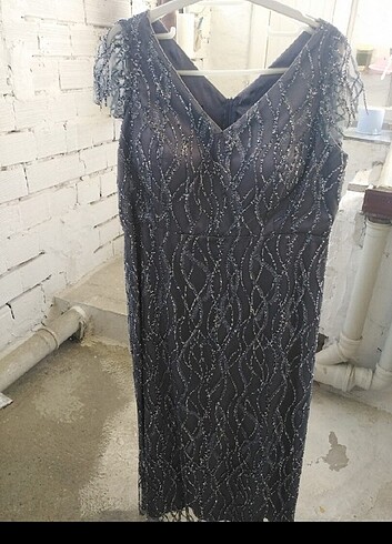 Abiye elbise  boy..1.24 Eni ise 46 cmdir - Görsel 2