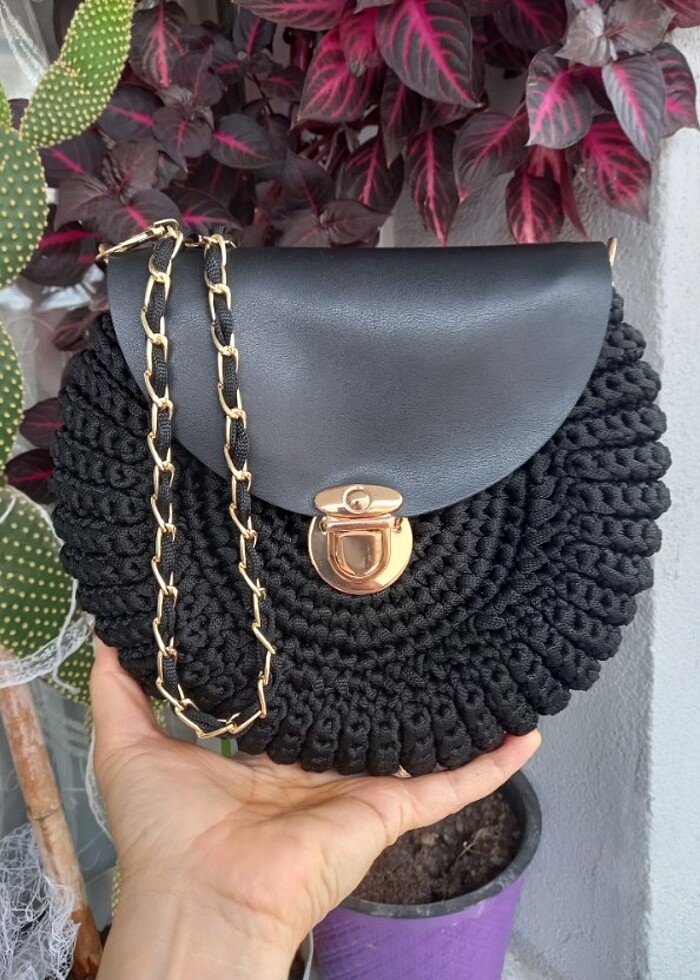 El örgüsü çanta sipariş Alınır - Görsel 2