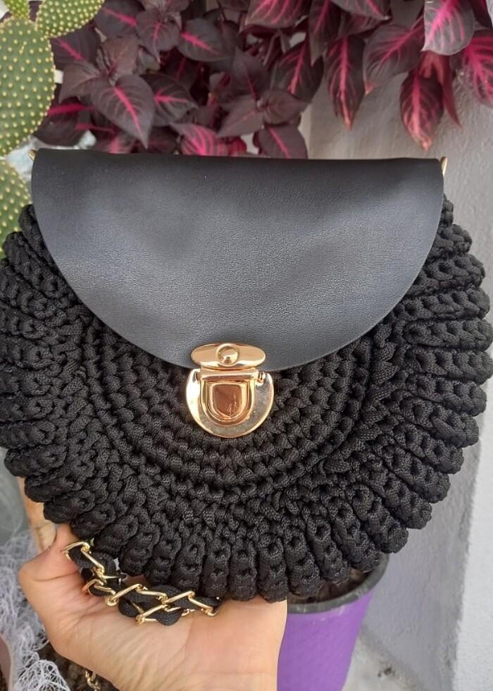 El örgüsü çanta sipariş Alınır - Görsel 3