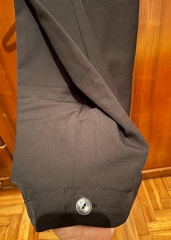 44 Beden Siyah Kadın Kumaş Pantolon