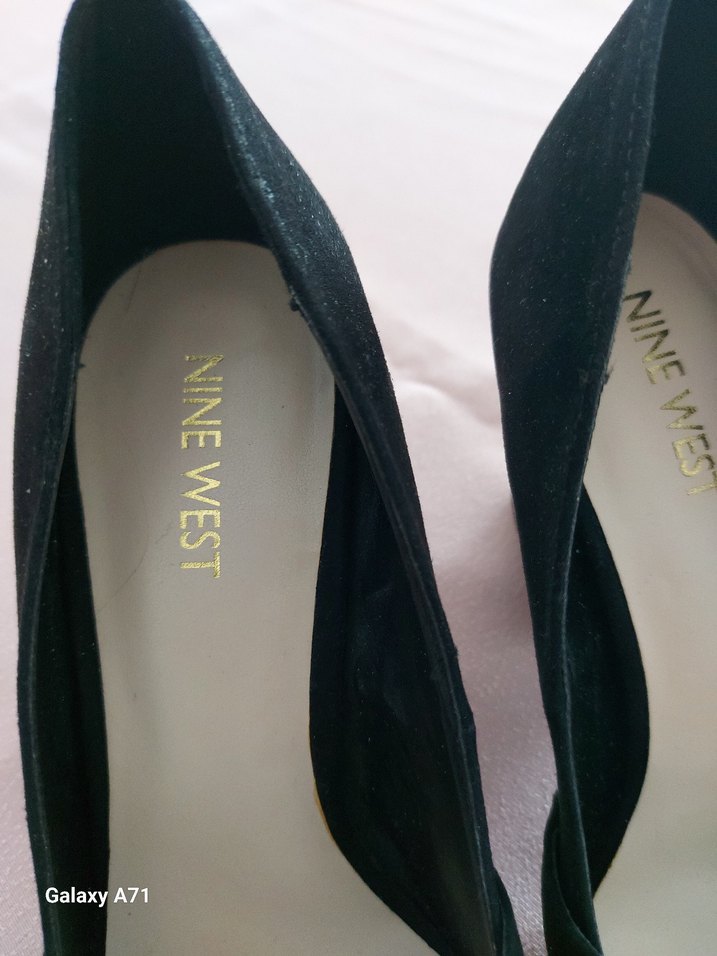 Siyah Tokalı Kadın Platform Topuklu - Görsel 3