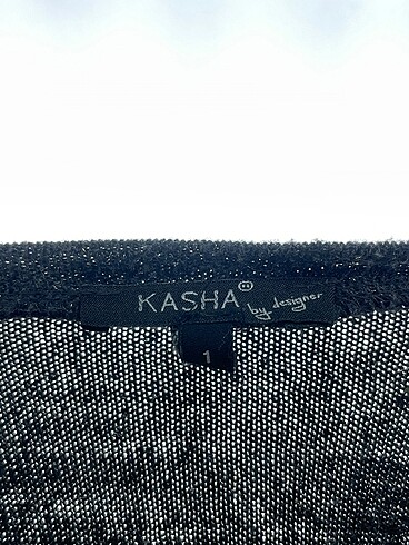 s Beden gri Renk Kasha Kazak / Triko %70 İndirimli.