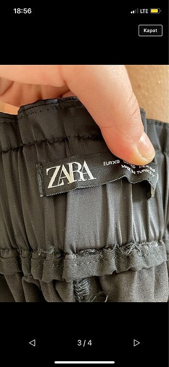 m Beden Orj. Zara pantolon