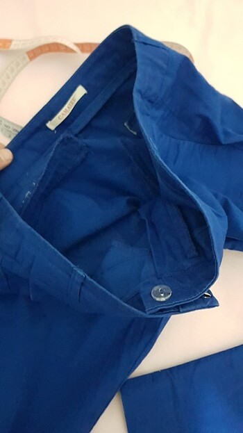 Lacivert kumaş pantolon  - Görsel 4