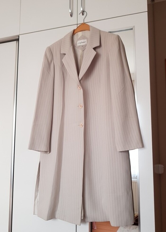 Blazer ceket çizgili - Görsel 3