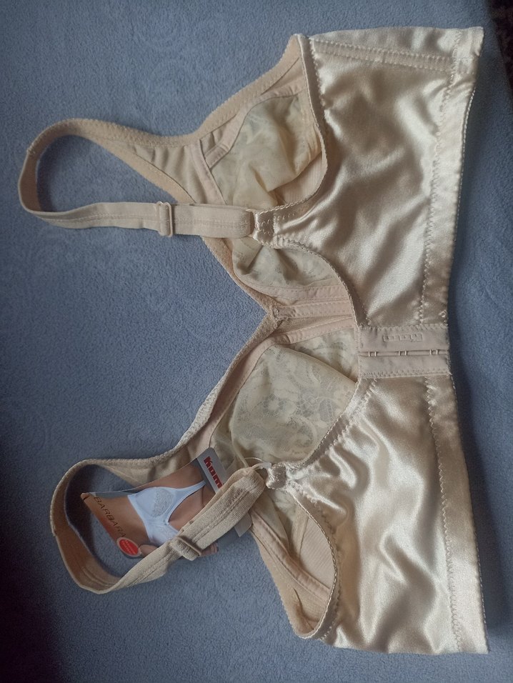 Bej Vintage Dantelli Sütyen - Görsel 3