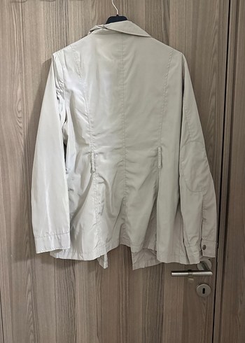 Bej Düğmeli Kadın Ceket - Görsel 3