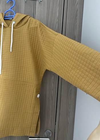 Kapüşonlu Düğmeli Kadın Takım - Görsel 2