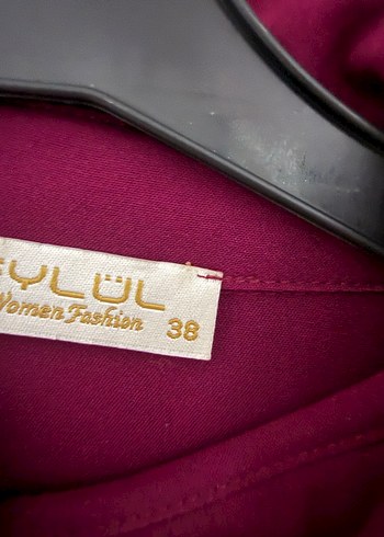 Mor Uzun Salaş Kadın Elbise - Görsel 5