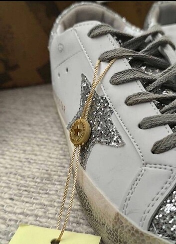 40 Beden beyaz Renk GOLDEN GOOSE DELUXE SPOR AYAKKABI