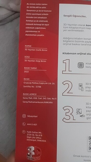 3d Tyt kimya denemesi 