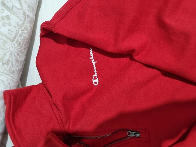 Champion kırmızı renk sweatshirt