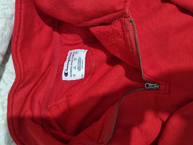 xl Beden kırmızı Renk Champion kırmızı renk sweatshirt