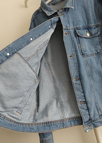 erkek denim kot ceket - Görsel 3