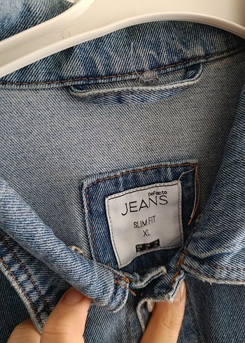 erkek denim kot ceket - Görsel 2