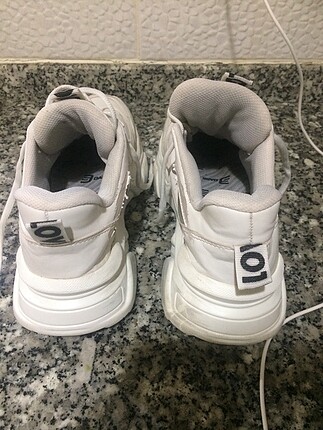 38 Beden beyaz Renk Spor ayakkabı