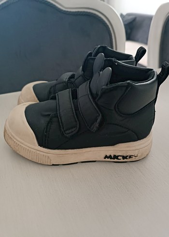 Siyah unisex 22 numara çocuk ayakkabi - Görsel 3