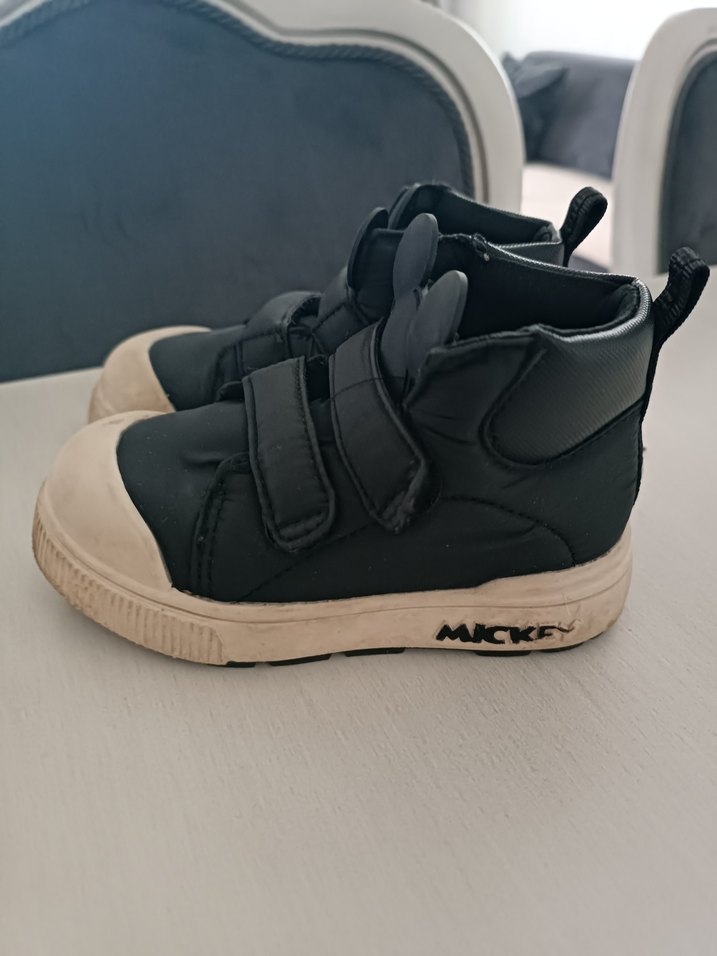 Siyah unisex 22 numara çocuk ayakkabi - Görsel 3