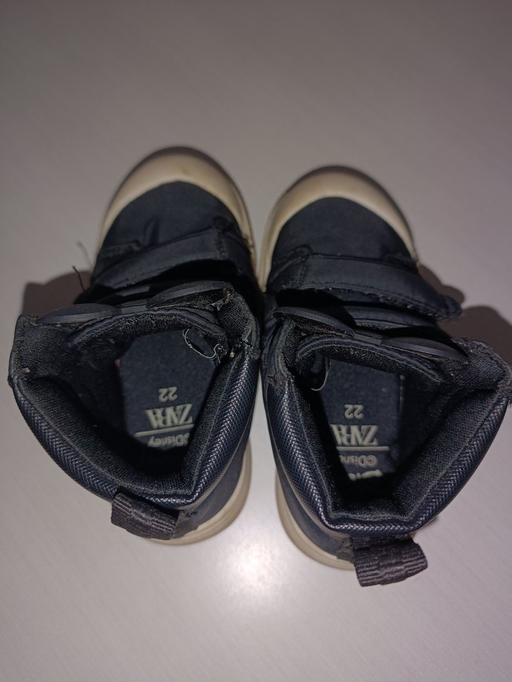 Siyah unisex 22 numara çocuk ayakkabi - Görsel 4