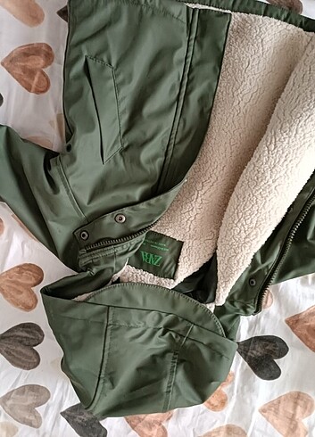 9-12 Ay Beden Zara unisex mont
