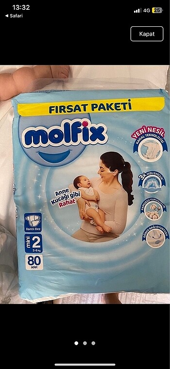 Molfix bebek bezi