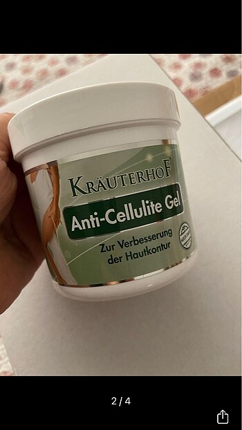 Selülit kremi krauterhof
