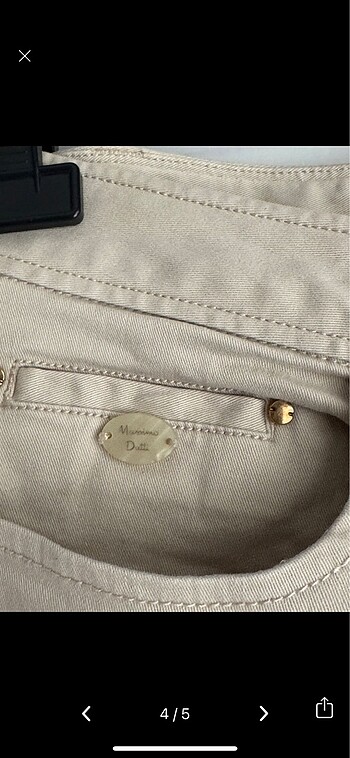 l Beden camel Renk Massimo Dutti pantolon