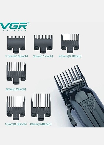 Diğer Sıfır kutusunda VGR markalı saç sakal tıraş Makinesi
