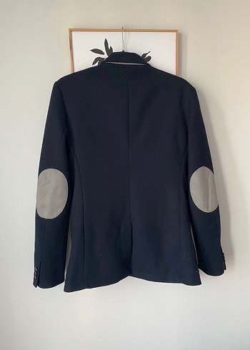 Düğmeli Lacivert Erkek Takım Ceketi - Görsel 5