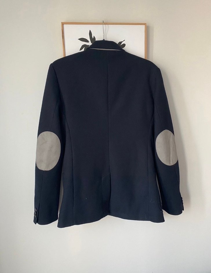 Düğmeli Lacivert Erkek Takım Ceketi - Görsel 5