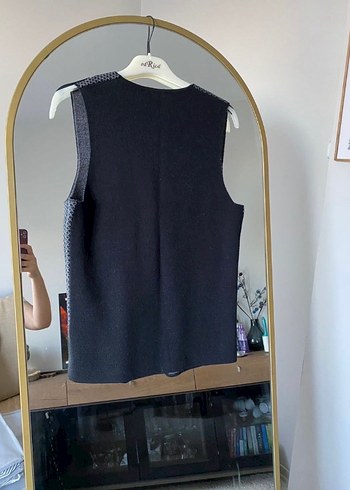 W collection Düğmeli Gri Erkek Yelek - Görsel 3