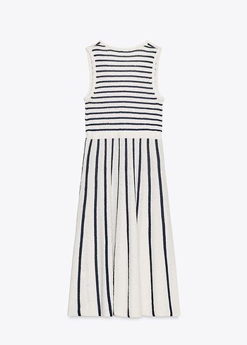 Zara havlu triko elbise - Görsel 5