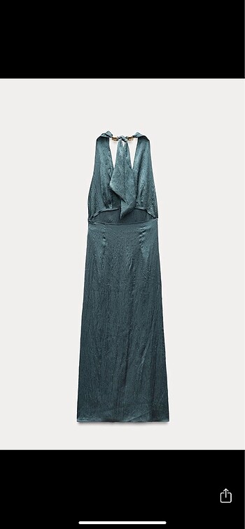 l Beden çeşitli Renk Zara halter yaka elbise