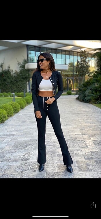 Zara Scuba crop ceket